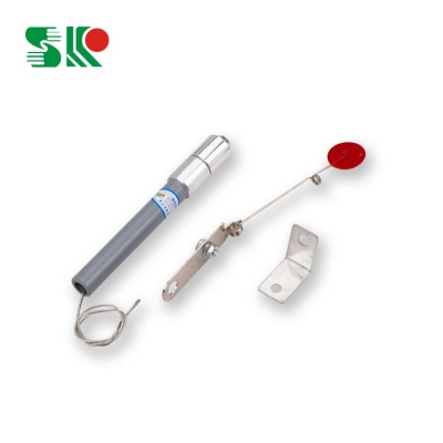 High-voltage electrofusion tube (spring rod) for power capacitor protection